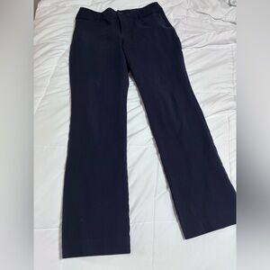 St. John's Bay Navy Straight Leg Trousers